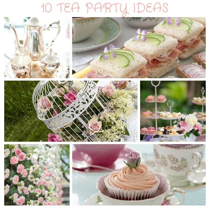 baby shower tea party ideas